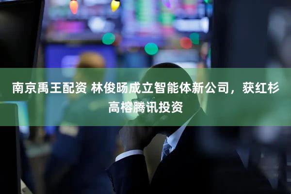 南京禹王配资 林俊旸成立智能体新公司，获红杉高榕腾讯投资